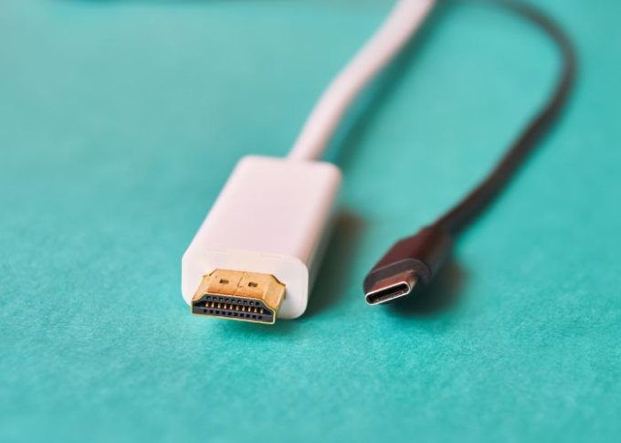Kabel HDMI typu C do podłączenia do smartfona